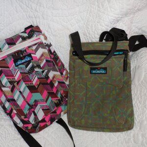 2 Kavu Purses. Condition is Pre-owned.